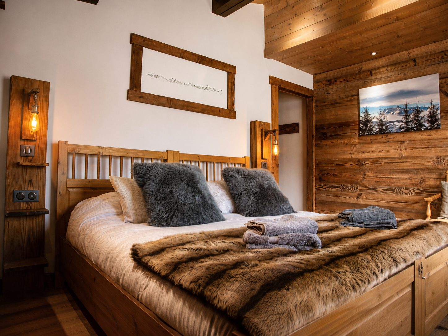 Chalet Sandy bedroom