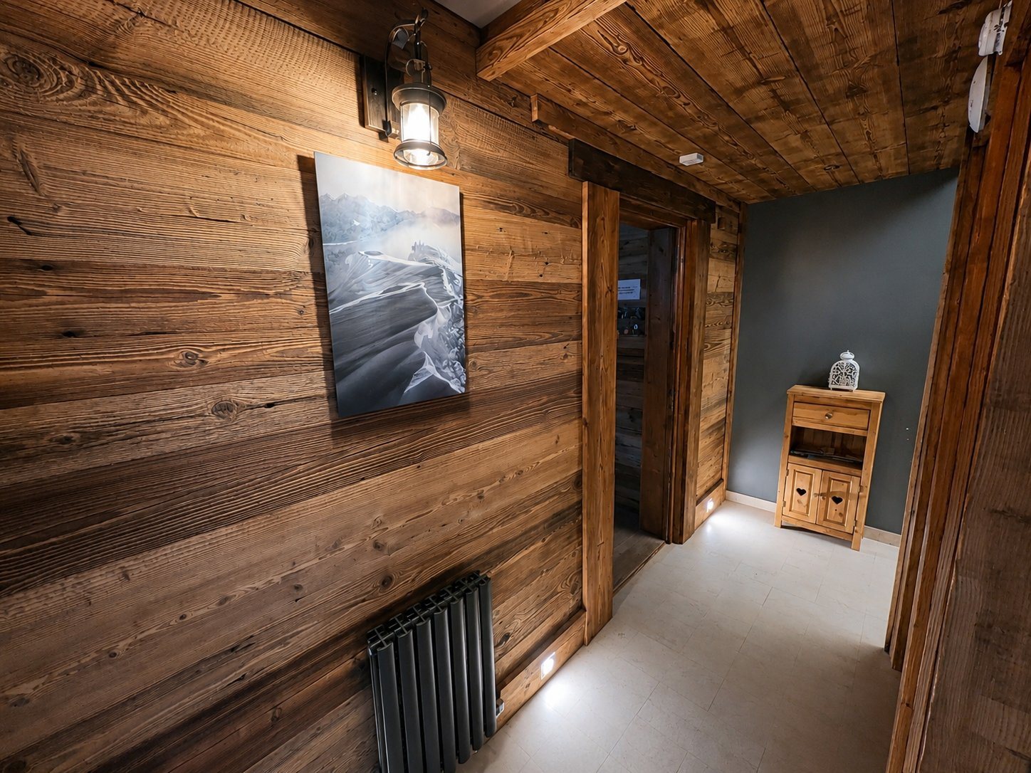 Alpine corridor interior