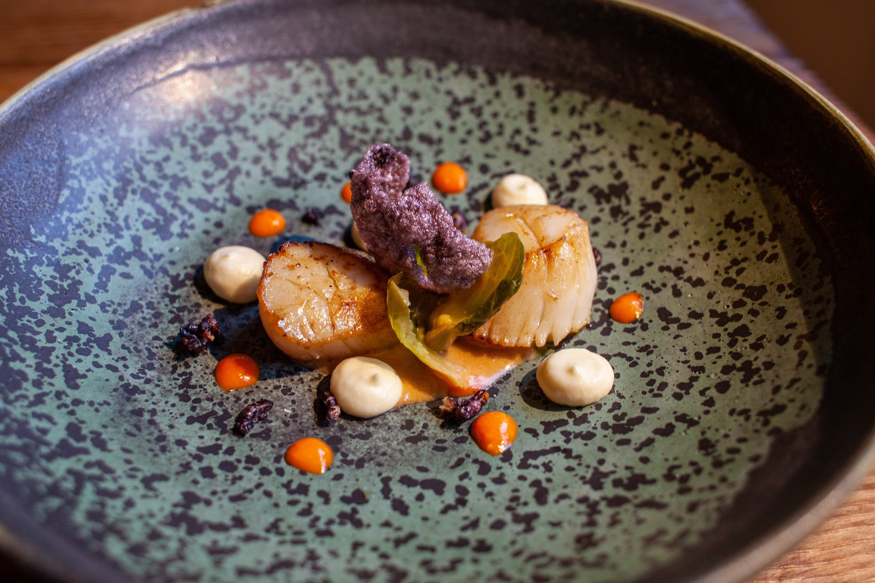 Scallop dish
